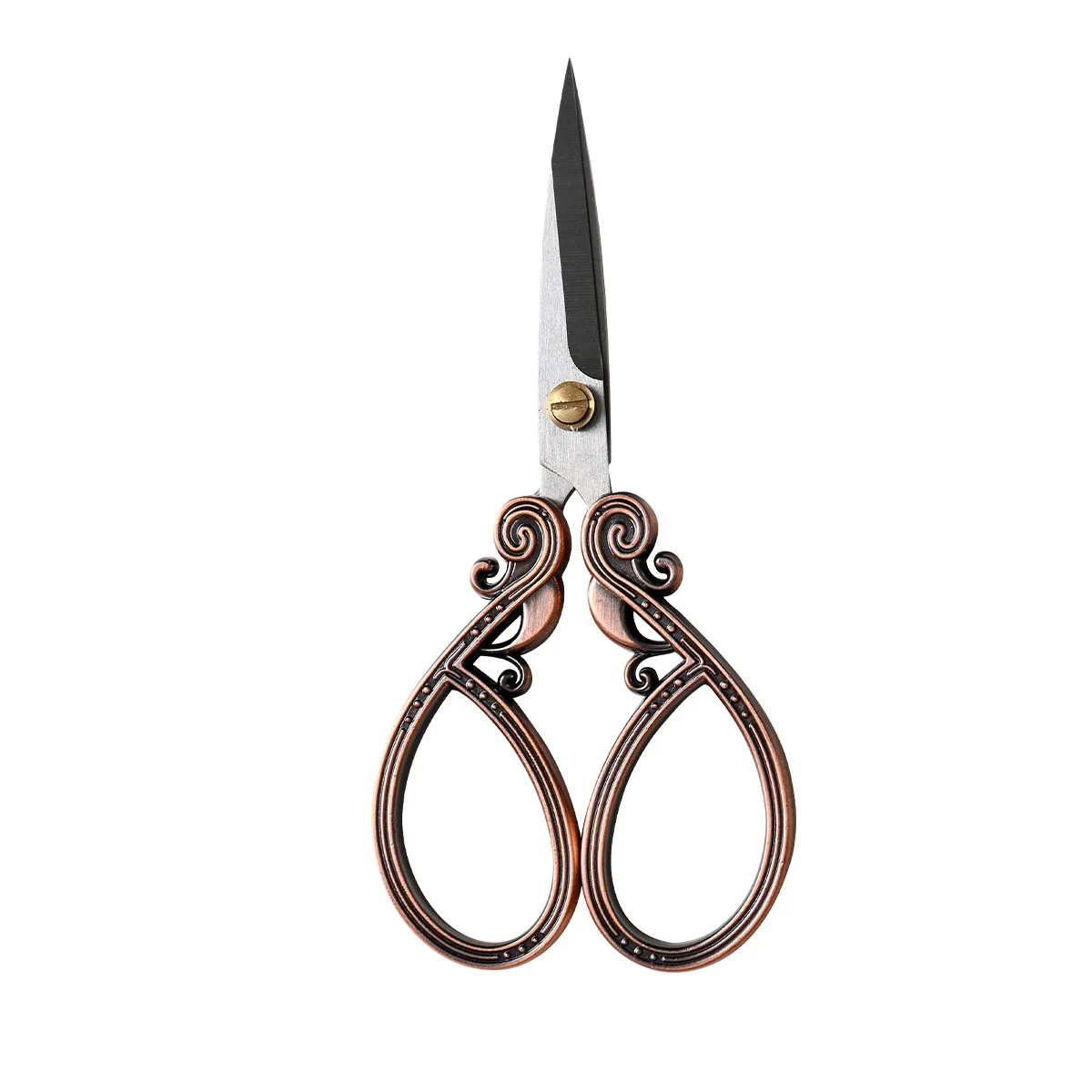 빈티지 자수 종이 절단, 십자가 자수 앤티크, 새로운 중국 작은 재단사 가위, 바느질 공예 원단 커터, 4.4 인치, 5 인치