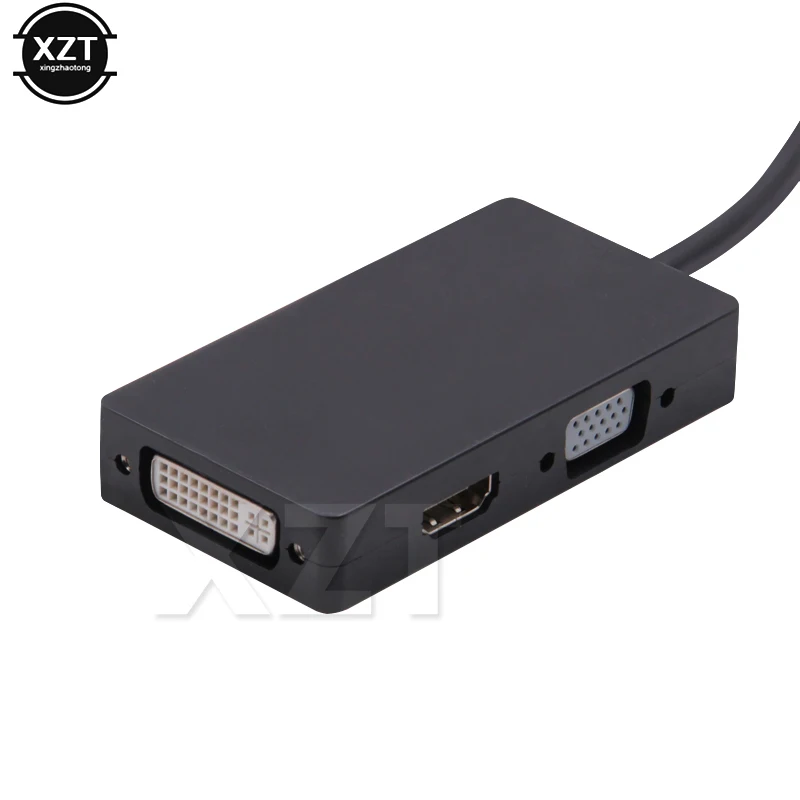 3 в 1 Mini Displayport DP Male to Audio Adapter Display Port Кабель-конвертер 1080P DP Кабель-адаптер для MacBook Pro Air