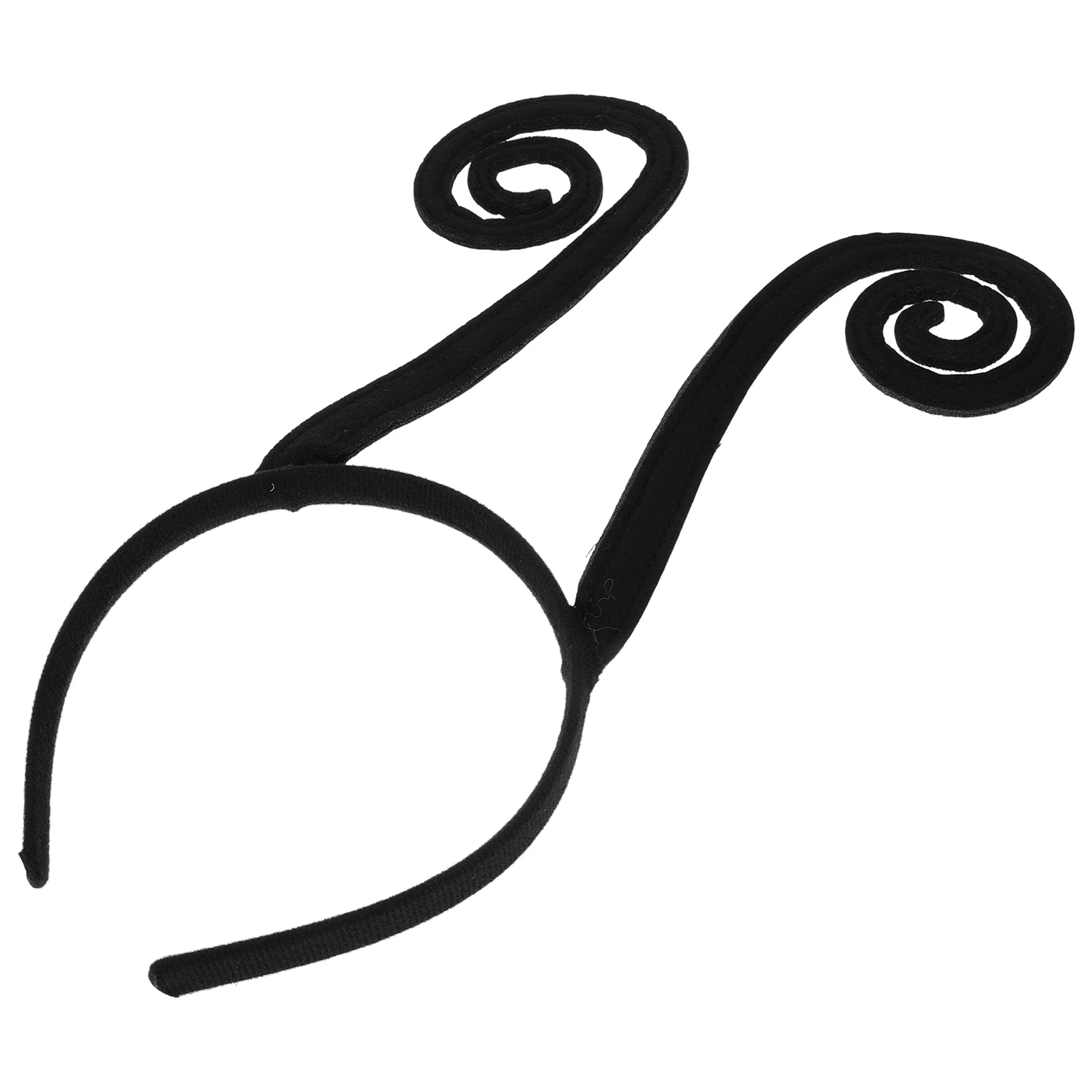 

Lightweight Black Ant Tentacles Headband High Quality Halloween Hair Accessory for Cosplay Costume Party Dress Up Supplies