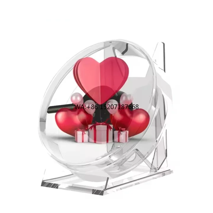 

Desktop Synchronous Holographic Fan Can Move 3D Naked Eye Advertising Equipment, Projector, and Other Advertising Equipment
