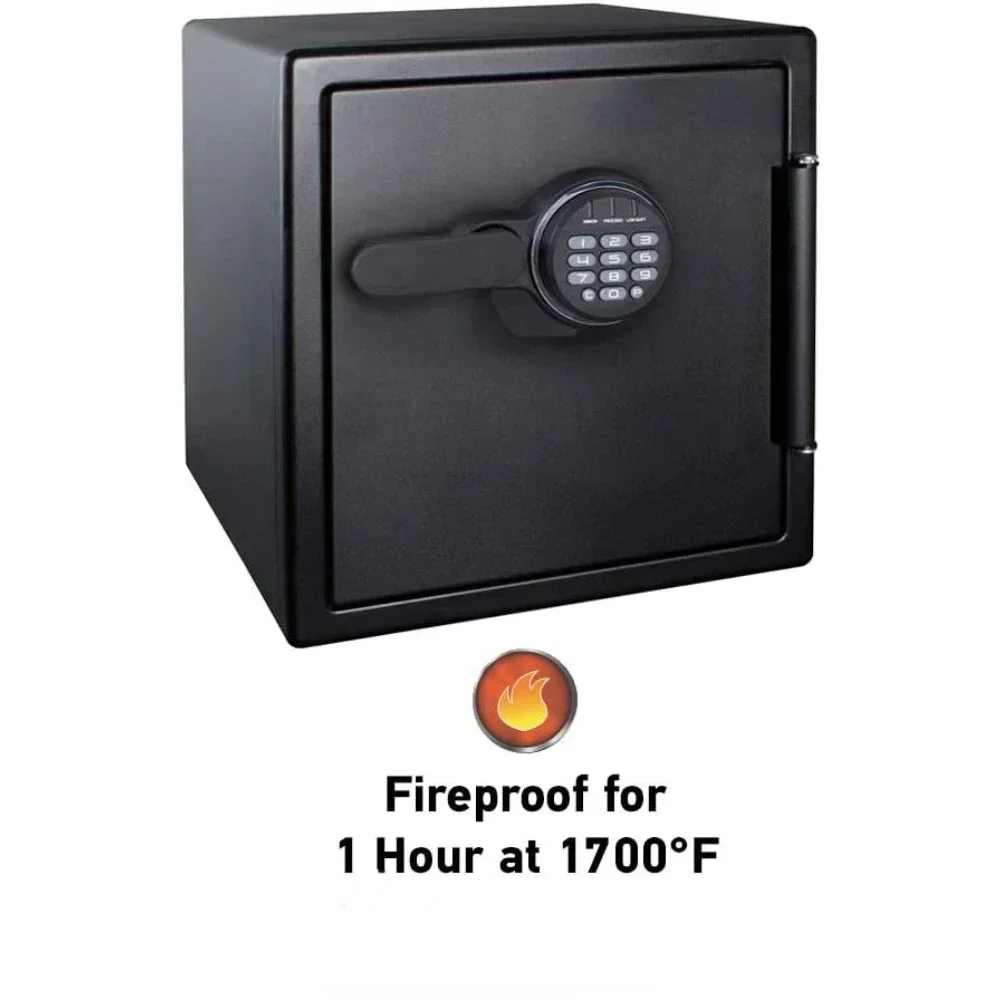 Office commercial numeric keypad 1.23 cubic feet fire and waterproof safety