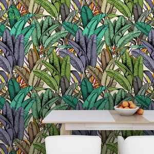 Bitkiler, Yeşil, Çiçekler, kendinden yapışkanlı duvar kağıdı, Duvar, Rulo, Ev Dekorasyonu, oturma Odası arka planı, Dikişsiz duvar kağıdı, bitki için en çok satılan 8 ürün-no. 7