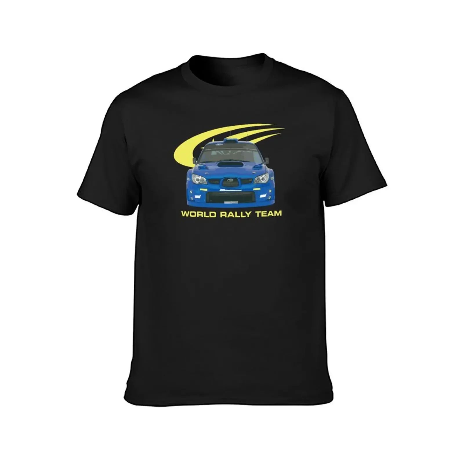 WRC PETTER SOLBERG WORLD RALLY TEAM CAR 2007 T-Shirt anime for a boy graphics anime clothes Men's t-shirts