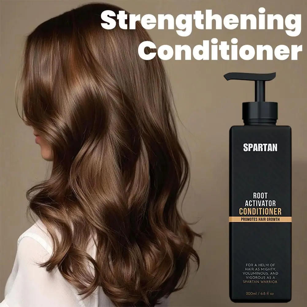 

Spartan 200ml Strong And Tough Shampoo Deeply Nourishes Hair Strengthens Roots Reduces Frizz Hair Care Production