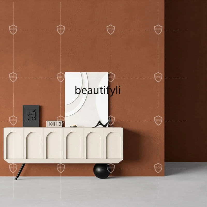 

Nordic simple TV cabinet Italian minimalist TV, medieval style designer TV cabinet modern minimalist