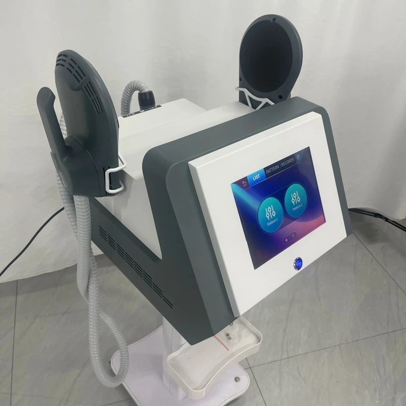 EMS Body Building Machine Fat Removal RF Sculpt Muscle Contouring Body Muscle Stimulation Machine 2 Handle