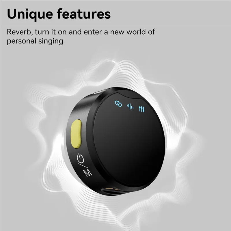 

ABKN-Lavalier Wireless Microphone Noise Reduction With Charging Box Magnetic Lapel Microphone Audio Video Recording Mic