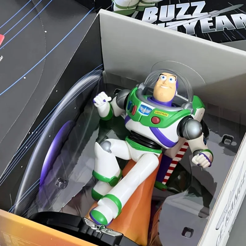 Toy Story Buzz Lightyear Wireless Charger Anime Figure Desktop Anime Figure Model Decoration Collection Figurine Display Gifts