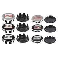 4PCS Car Emblem Wheel Center Hub Cap Rim Refit Badge Cover for Seat Cupra Ateca Leon Mk1 Mk2 Mk3 5f 1p lbiza 6f FR Toledo Arona
