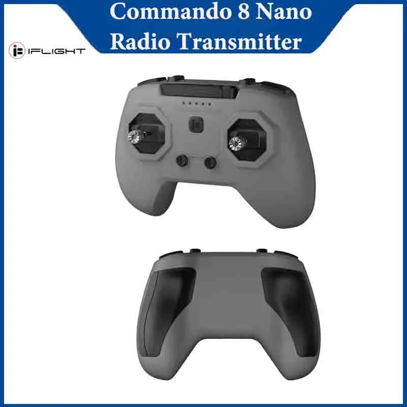 

iFlight Commando 8 Nano Radio Transmitter ELRS 2.4G 100mW Remote Controller Compatible With FPV Simulators for Racing Drone RC