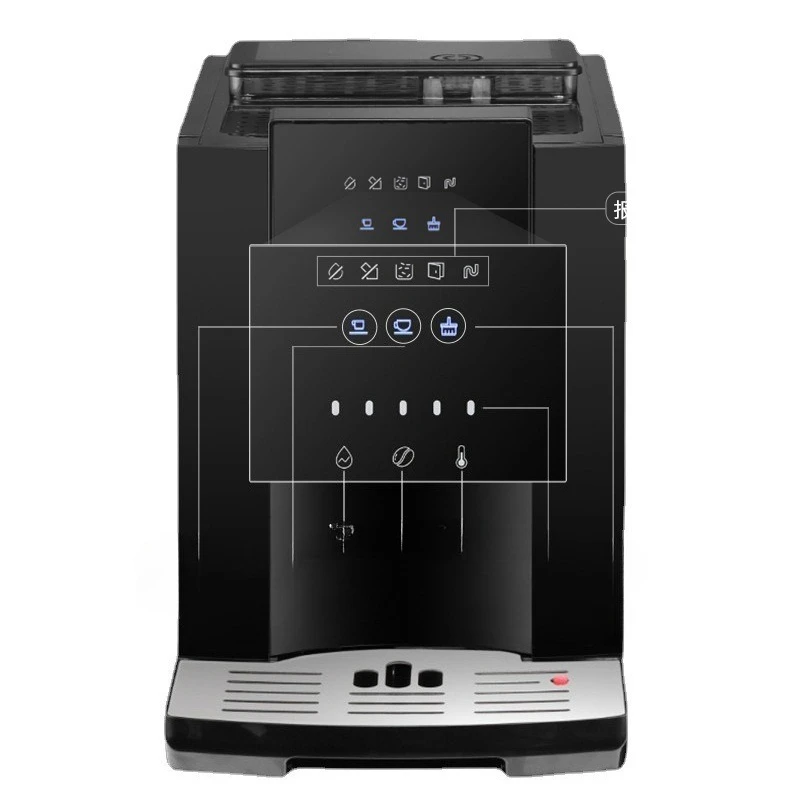 

Fully automatic, office, home American Italian, freshly ground small coffee machine