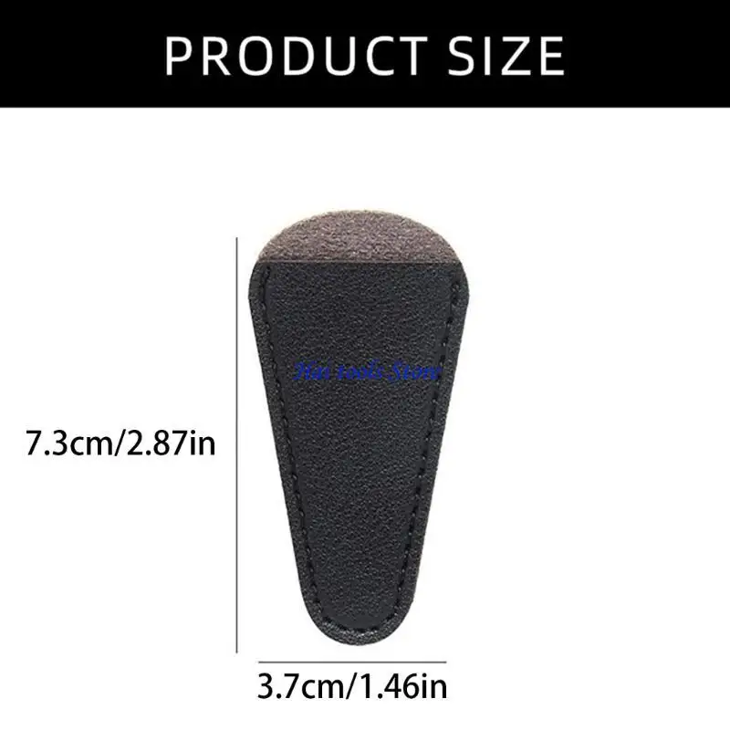 X37E Solid Color Small Embroidery Scissors Sheath Eyelash Curler Protective Cover