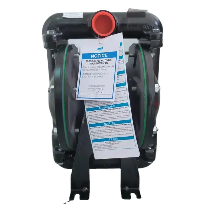 

1 INCH PUMP 666120-344-C With Aluminum Body and PP Diaphragm Air Operated Double Pneumatic Diaphragm Pump