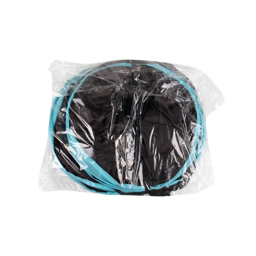

3 Tunnel Foldable Portable Black Cat Toy Durable Construction Tear Resistant Steel Frame Storage Entertaining