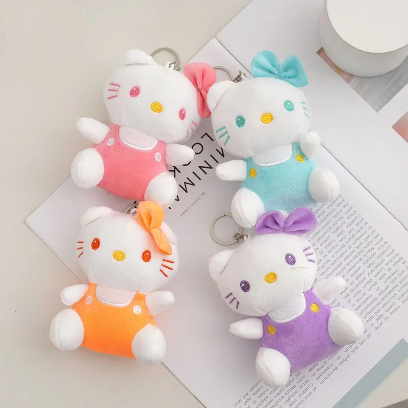 

Sanrio Hello Kitty плюшевая кукла KT Cat кулон плюшевая игрушка кавайные мягкие игрушки милые плюшевые куклы подарки на день рождения для девочек подарок для детей