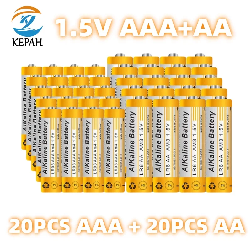 1.5V  AAA 8800mAh AA 9800mAhAlkaline Battery for Led Light Toy Mp3 Camera Flash Razor CD Player Wireless Mouse Keyboard Earphone