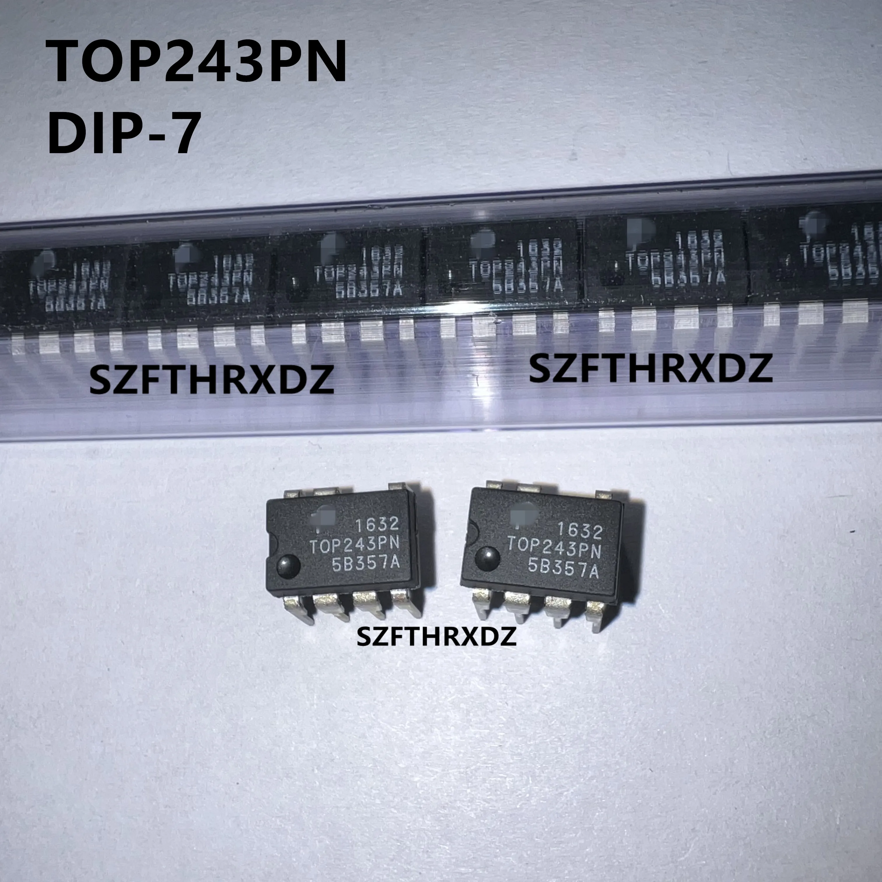 10pcs  100%  New Imported Original TOP242PN TOP243PN TOP244PN TOP245PN TOP246PN DIP-7 Power chip