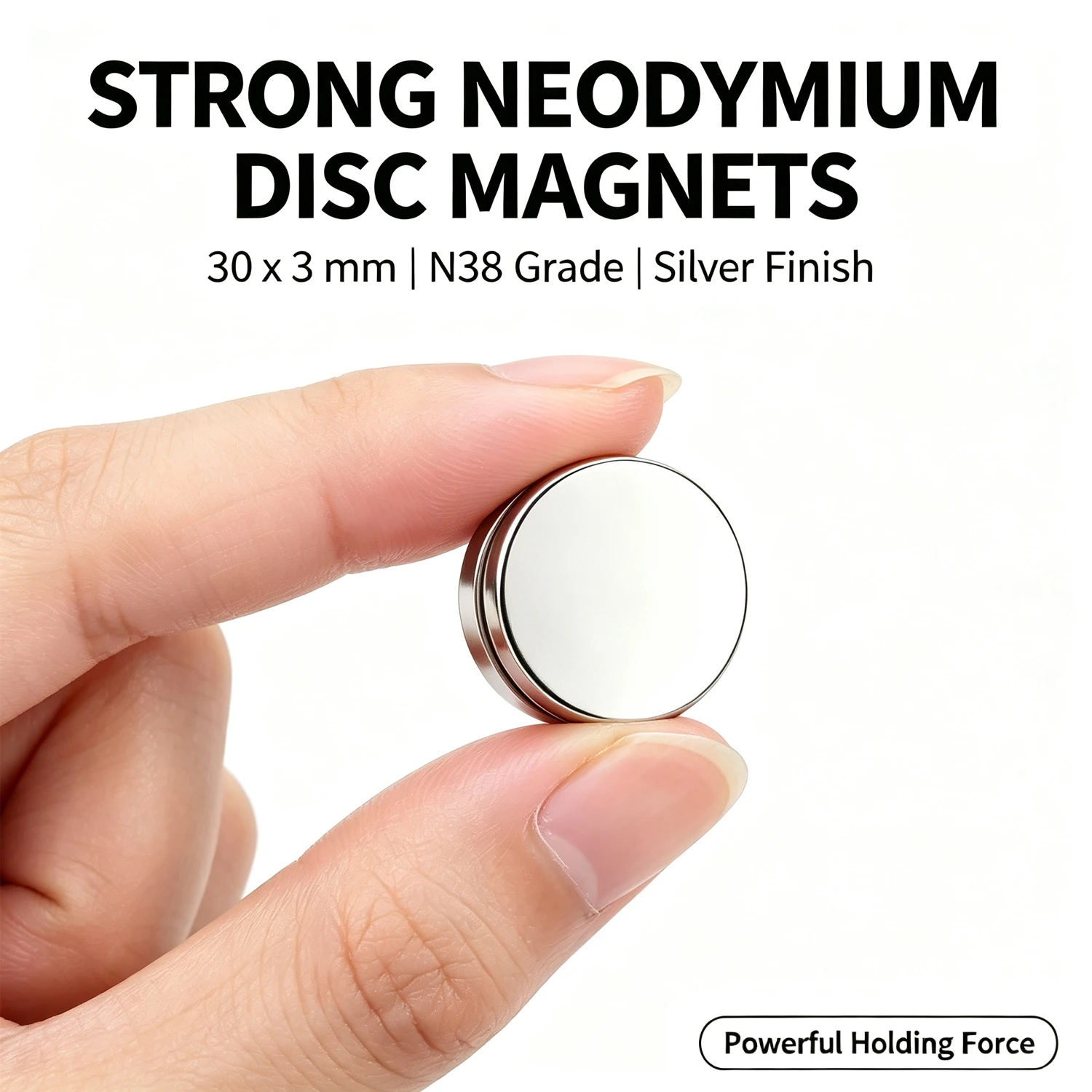 30x3 Neodymium Magnet 30mm x 3mm N38 NdFeB Round Large Super Powerful Strong Permanent Magnetic imanes Disc 30*3 mm