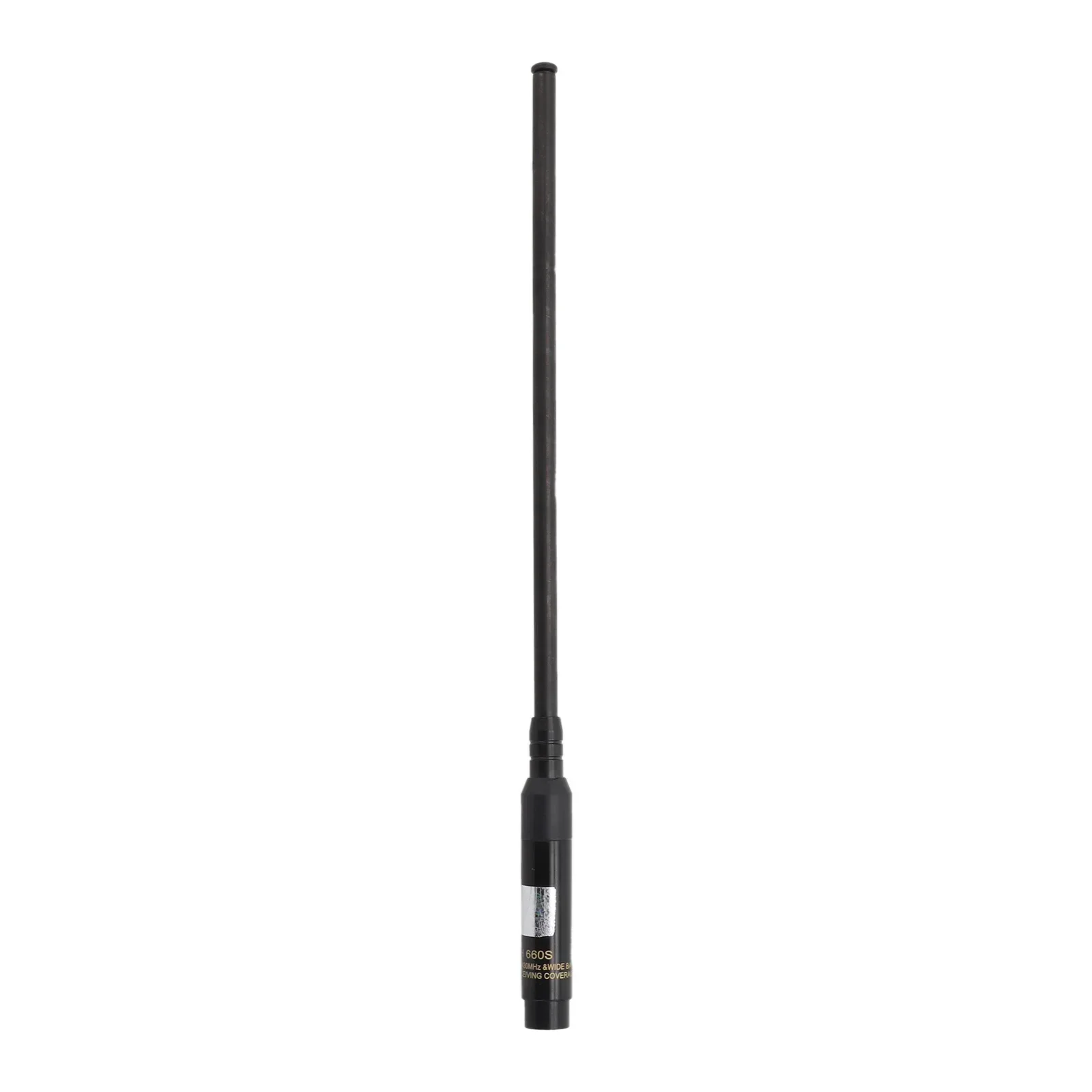 Imagem -02 - Antena Sma-fêmea Sma-macho Bnc Alto Ganho Banda Dupla 144 430mhz Antena Telescópica Antenas de Comunicações 1pc Rh660s