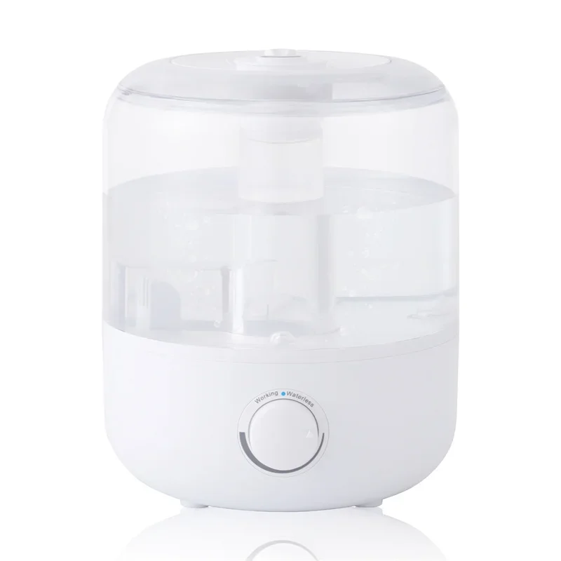 Umidificadores mecânicos silenciosos com spray grande, umidificador mudo, pulverizador, atomizador, plugue de parede, essencial, doméstico, grande capacidade, 3L, 2024