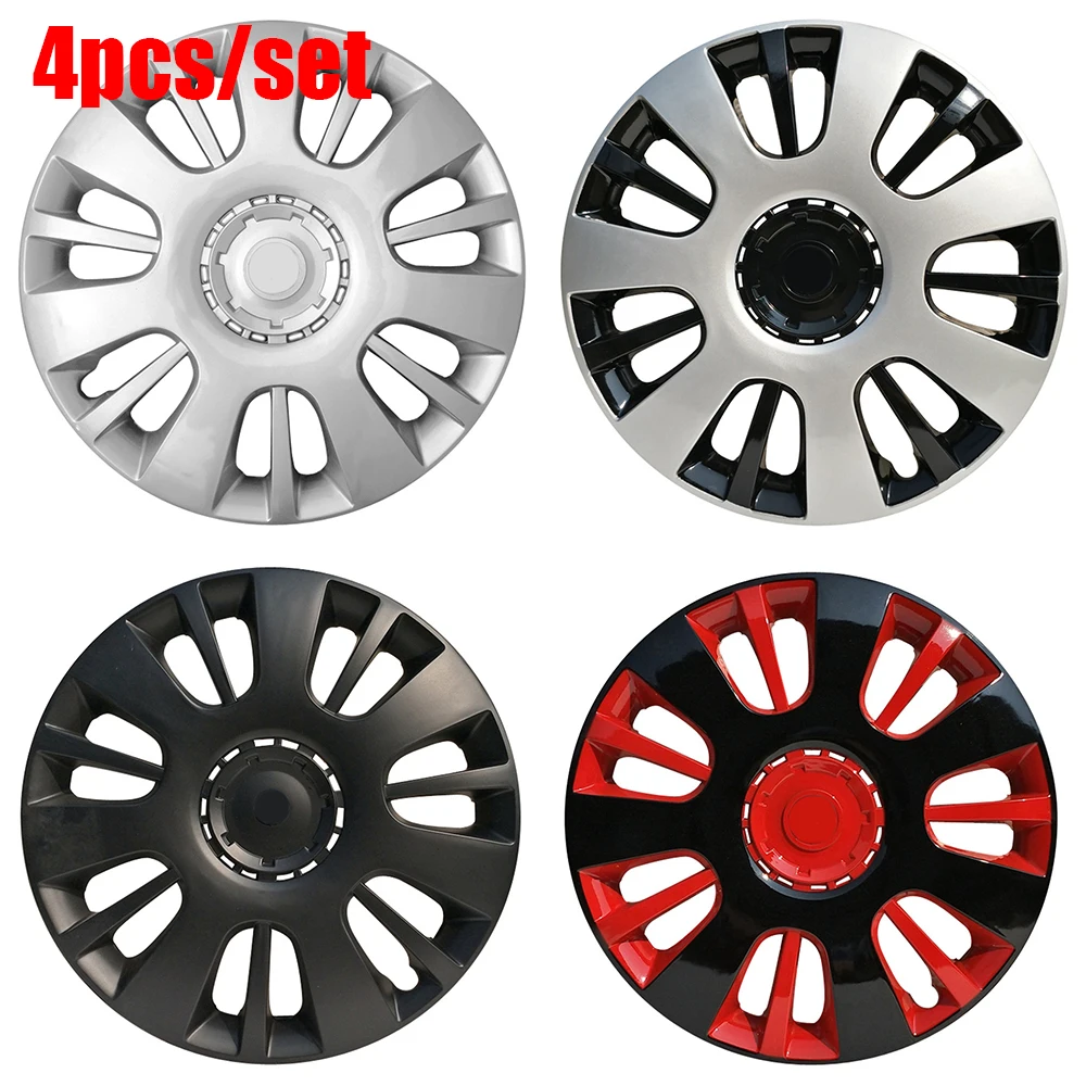 

4pcs/set R14/R15 Car Hubcap for Iron Rim Universal Wheel Cover Cap Hubcap Trim Car Replacement Tires Accessories Wheel Cover Cap