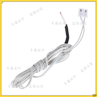 3pcs Anet 1.1m NTC 3950 thermistor 100k cable Temperature Sensor for a6 a8 e12 3D Printer hotend Extruder hotbed Thermistor part