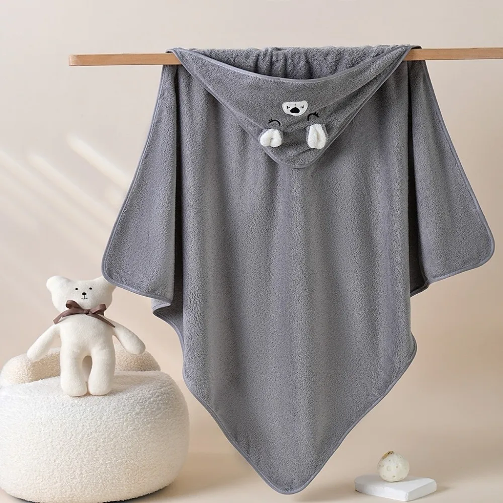 

Супервпитывающее детское банное полотенце с быстрым высыханием, приятное для кожи, с рисунком животных, из мягкой микрофибры, многофункциональное