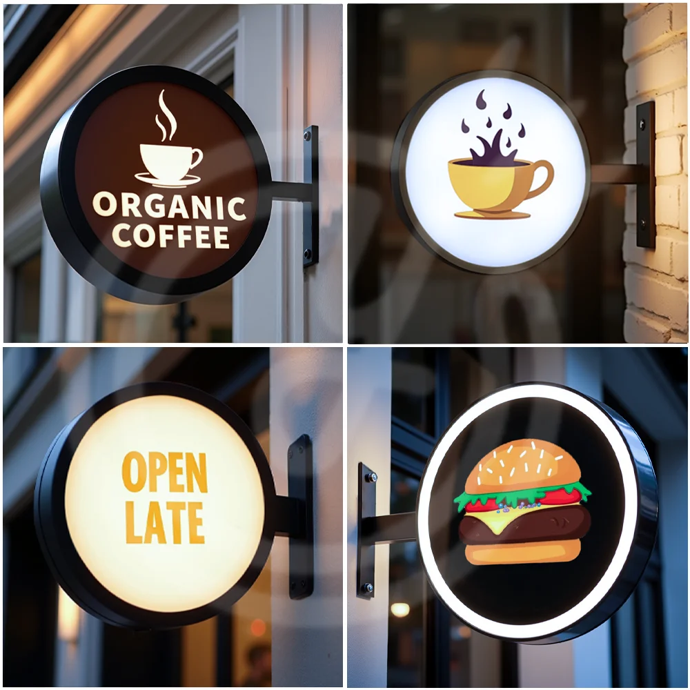 Segnaletica aziendale Insegna al neon Lettere personalizzate Logo da parete leggero Led Design personale Cartelli per lettere per la casa Scatola Pubblicità acrilica luminosa