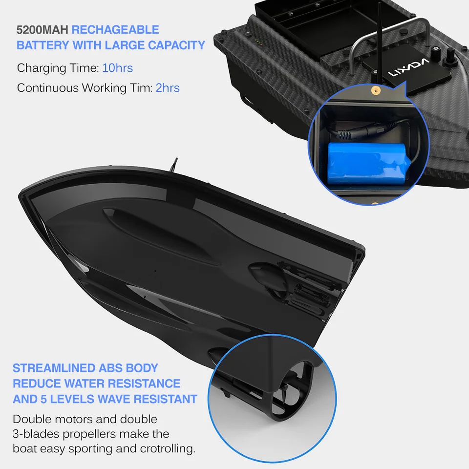 Prism Bait Boat Con GPS Ed Ecoscandaglio Baitboat Baitboot Bait Barca Mangime Barca Nuovo 14994 Prism Bait Boat Con GPS Ed Ecoscandaglio Baitboat Baitboot Bait Barca Mangime Barca Nuovo 14994