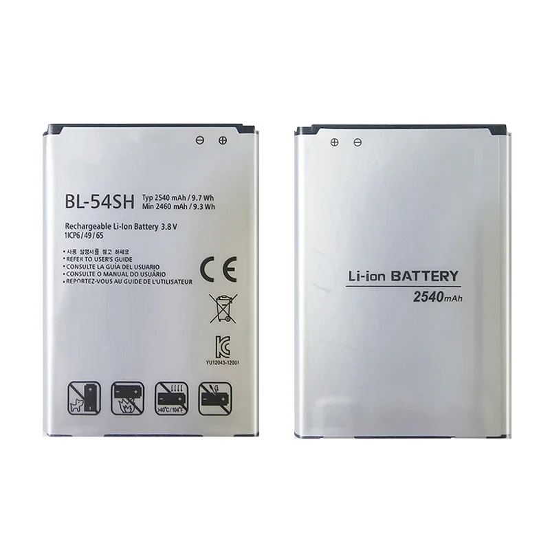 BL-54SH 2540Mah Mobile Battery For LG Optimus G3 Beat Mini G3s G3c B2MINI G3mini D724 D725 D728 D729 D722 D22