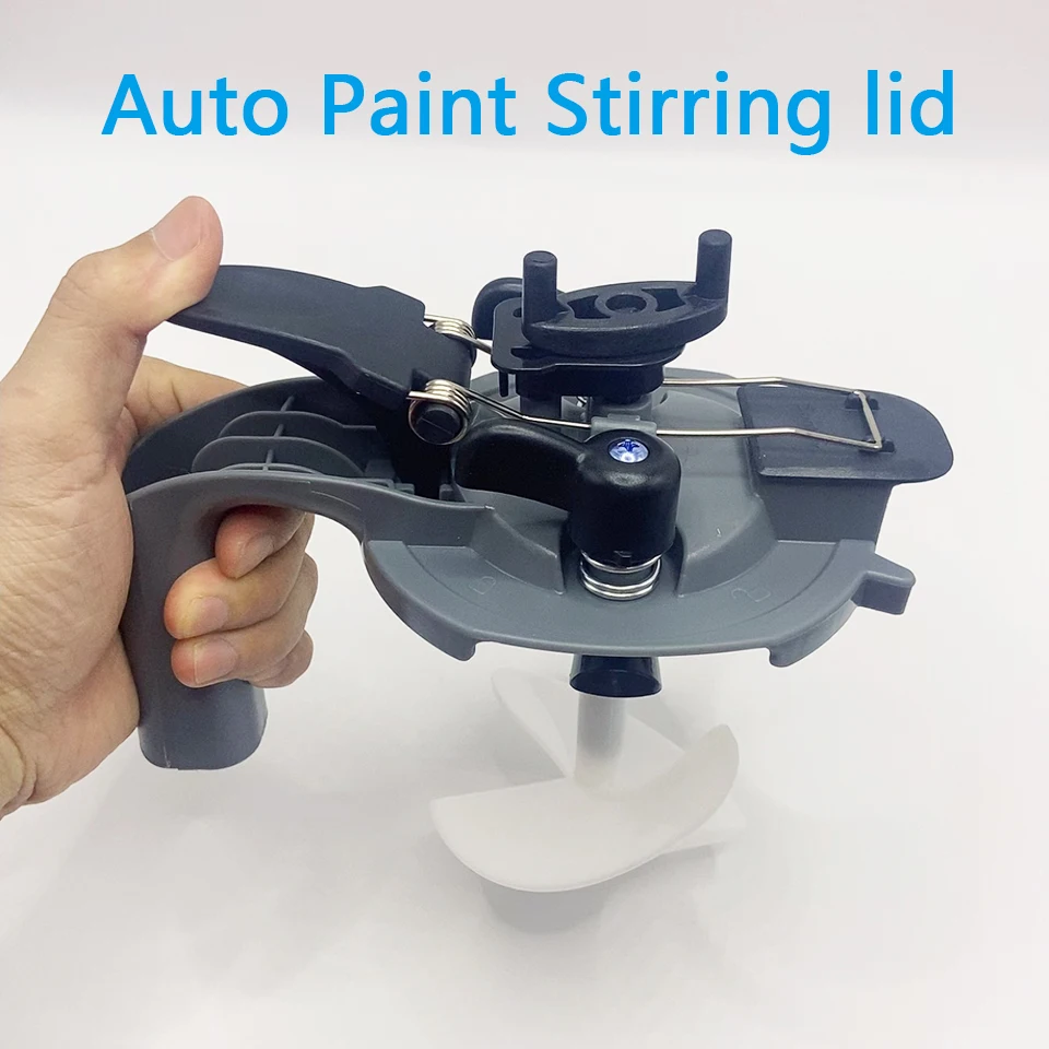 1L Auto Paint Stirring lid Mixing Stirrer Cover Used For Car Paint Color Mixing Machine Paint Mixing Mate Can Lid Stirring Tool