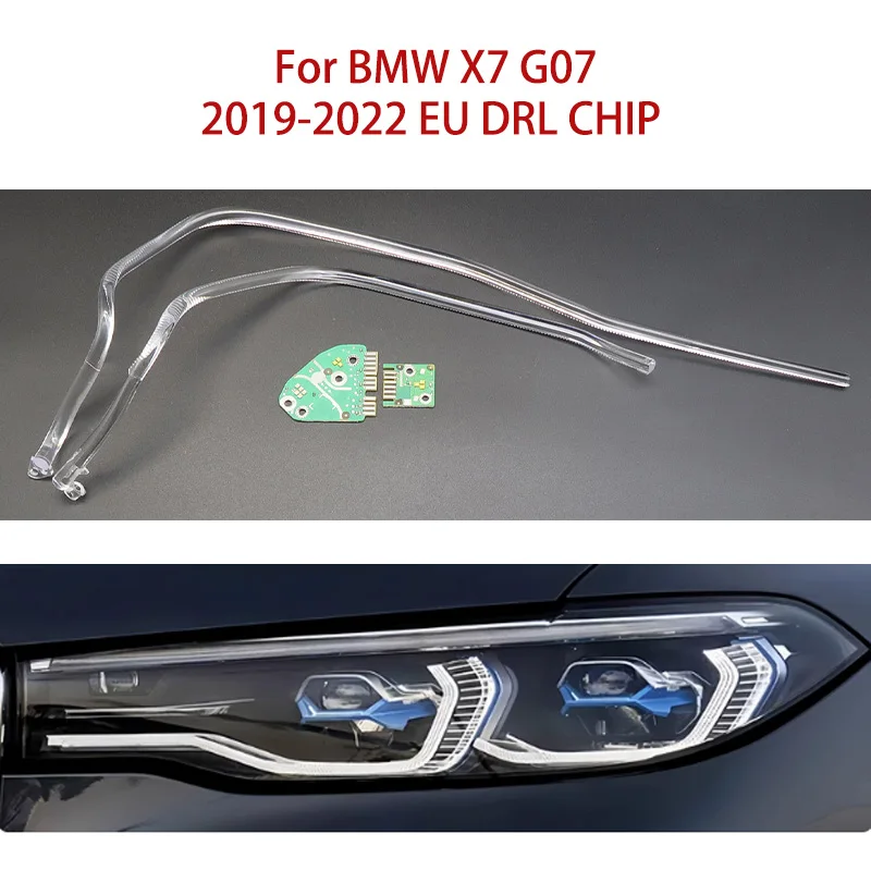 

Accessories For BMW Angel Eye X7 G07 White Light 2019-2022 Ballast Headlight DRL CHIP Conduit Strip Light Strip European Version