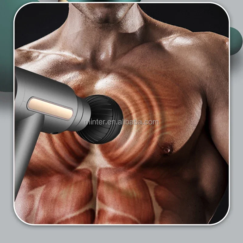 2024 New Arrival Percussion Deep Tissue Cordless Fascia Muscle Vibration Massage