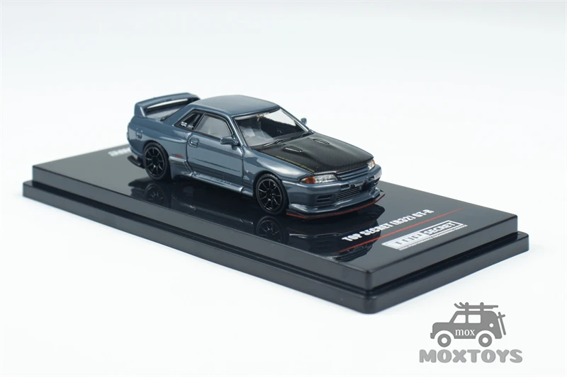 INNO 1:64 TOP SECRET R32 GT-R สเตลท์เกรย์รถโมเดลไดคาส
