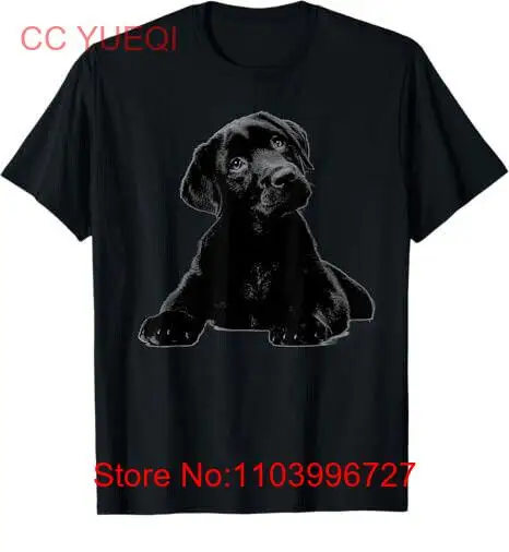 Black Lab Puppy Dog Shirt Graphic Tees Men - Dog Mom Shirt T-Shirt