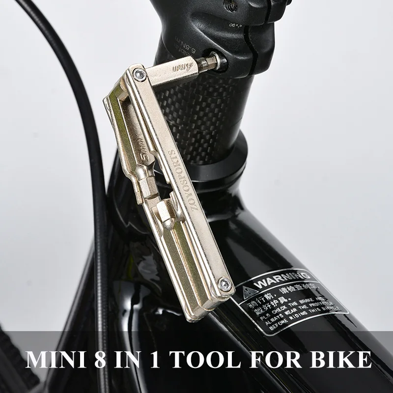 

8 in 1 Bicycle Repair Tools Kit Motorcycle MTB Road Bike Screwdriver Tool Foldable Hex Spoke Wrench Mountain Bike Tools Set