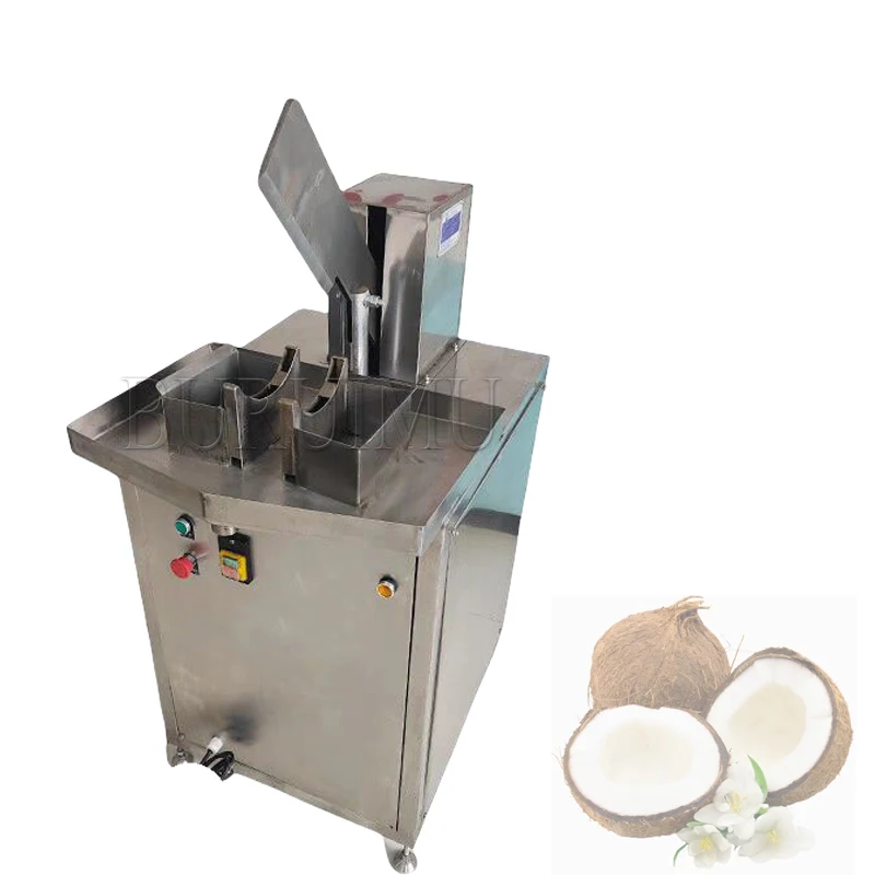 

Electric 220V Coconut Grater Cutter Machine Coconut Shell Opener Machine Multiple Shapes Coconut Lid Opener Machine