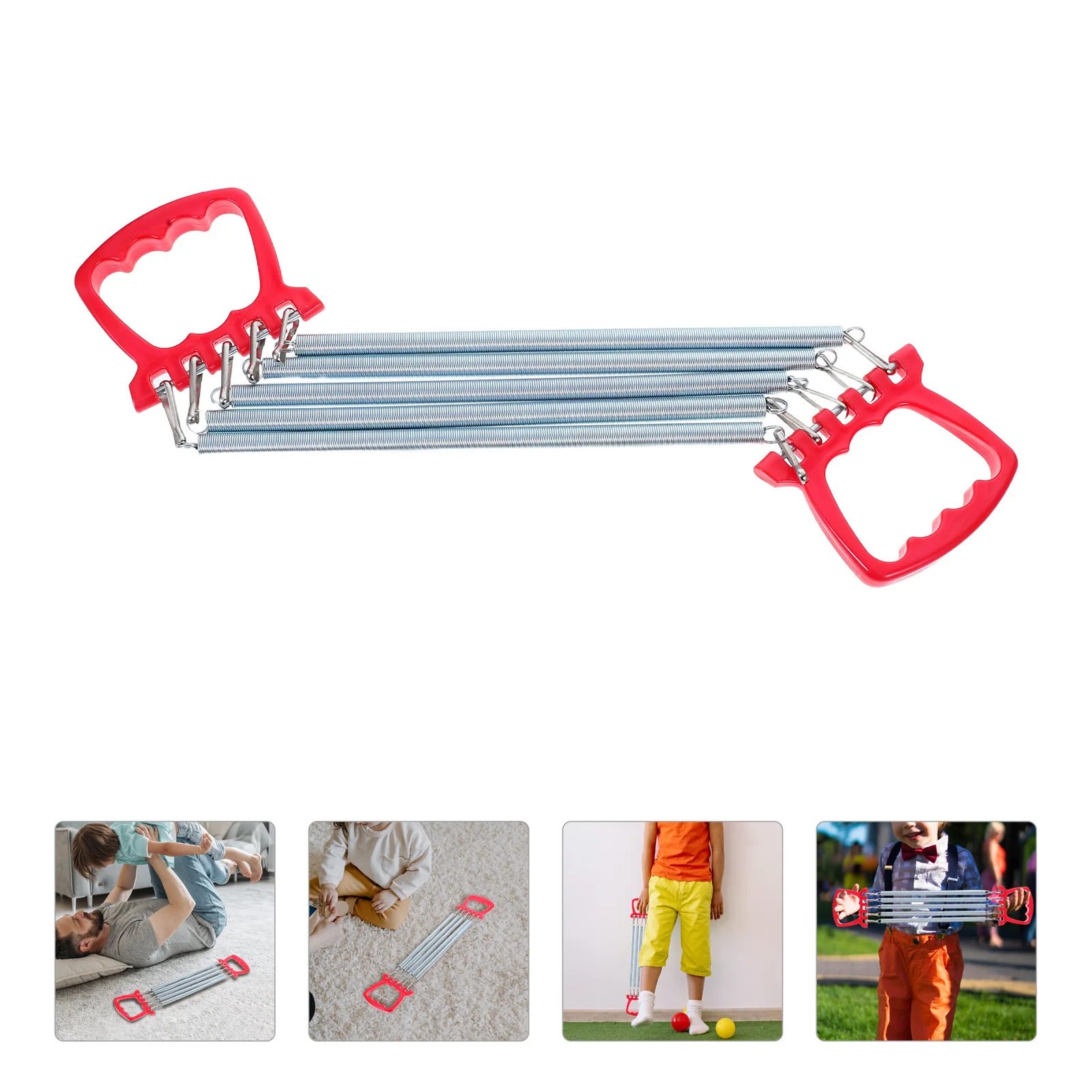

1pc Multifunctional s Arm Chest Muscle Trainer Spring Resistance Fitness Exerciser Hand Strengthening Device Wrist Workout