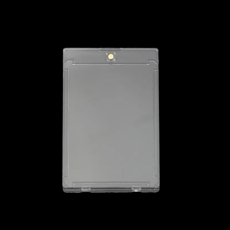 35PT Magnethalter Sammelkarten Protektoren Hartplastikhüllen Vitrine Pokemon Baseball Sport Standardkarte