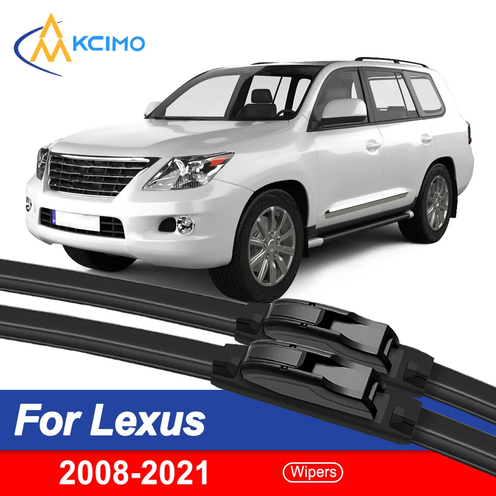 

Max Visibility Max Safety 2PCS Wiper Blades for Lexus LX J200 2008–2021 All-Season Performance Easy Install Durable Rubber