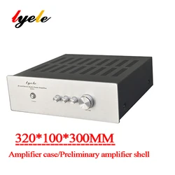 LYELE A321 320*100*300mm Power Amplifier Chassis Enclosure Tone Treble Midrange Bass Adjustment Diy Audio Amplifier Case Box