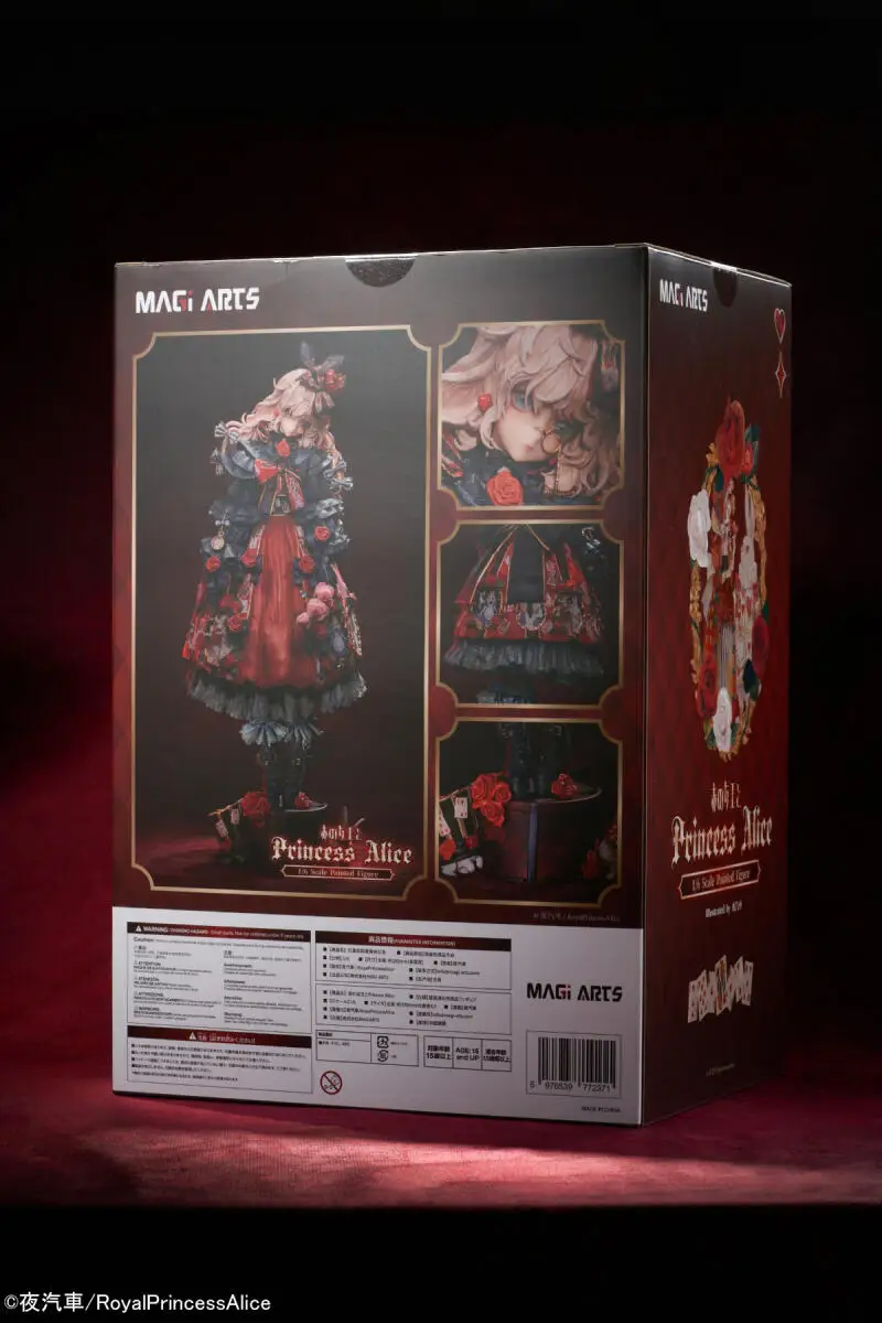 Officially Licensed Magi Arts Princess Alice Figure Anime Red Queen and Princess Alice Crossroad Character Model - view 5