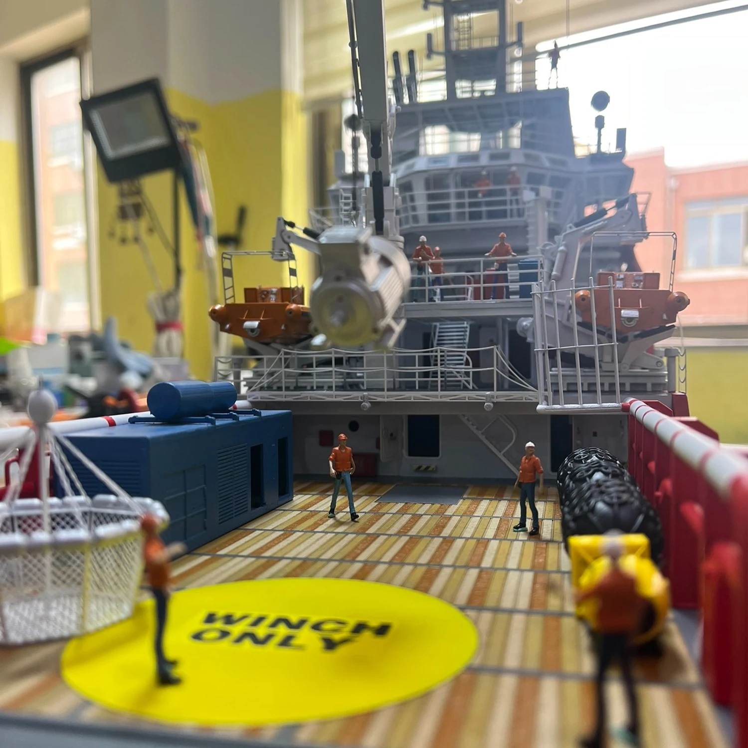 سفينة التحكم عن بعد 1/72 Fab Ocean Rescue Ship RTR Edition نموذج قارب العمل البحري العالمي التحكم عن بعد قارب لعبة مجسمة