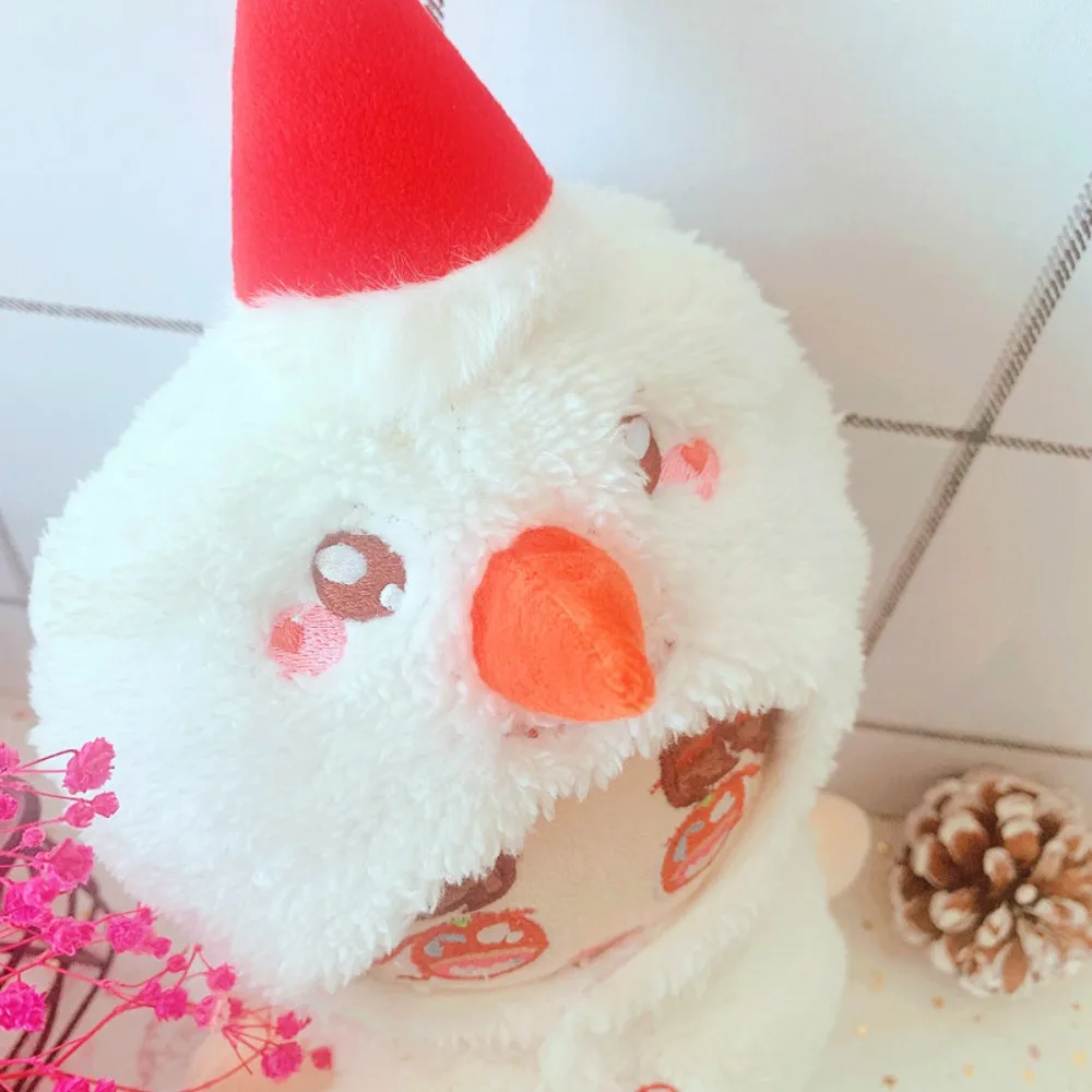 Pupazzo di neve di Natale 20 cm vestiti per bambole in cotone vestito di ricambio vestiti per bambole di pezza vestito abbigliamento fai da te cappello di peluche