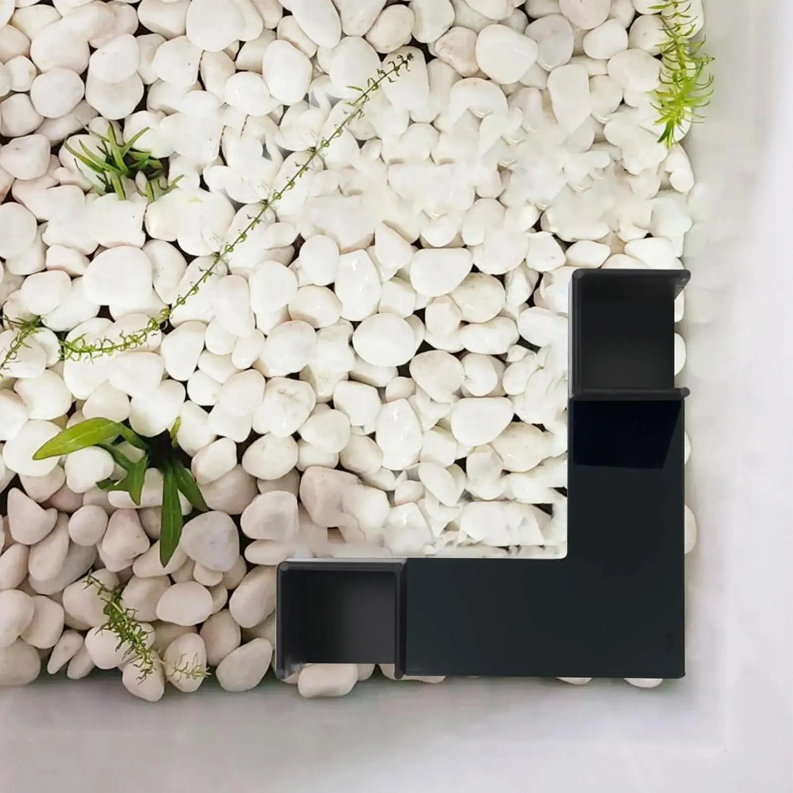 

Аквариумный скрывает креветки, привлекательный скрывающий туннель для креветок для углового декоративного аквариумного туннеля, многофункциональный угловой туннель