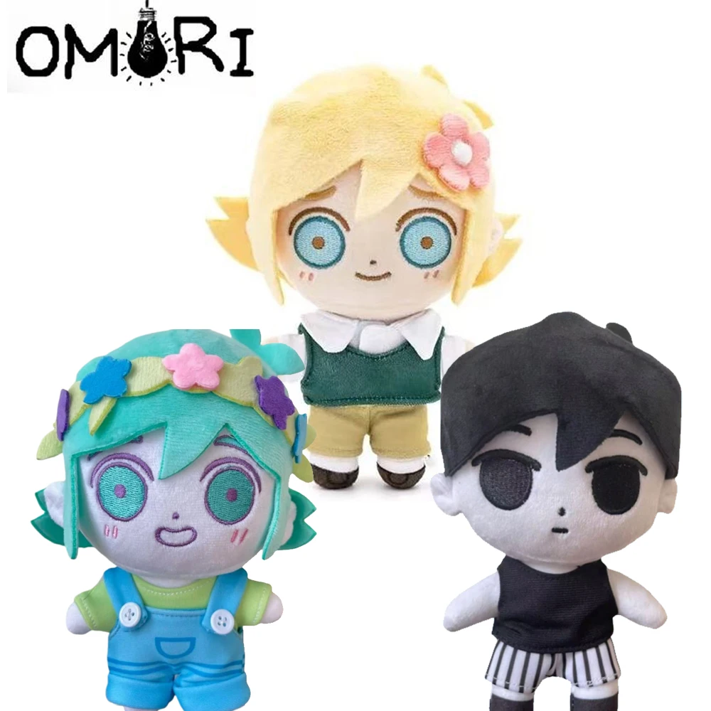 Juego Omori Basil Sunny Cosplay muñecas de peluche figura de dibujos animados Plushies muñeca de algodón decoración de habitación de felpa accesorio de Navidad