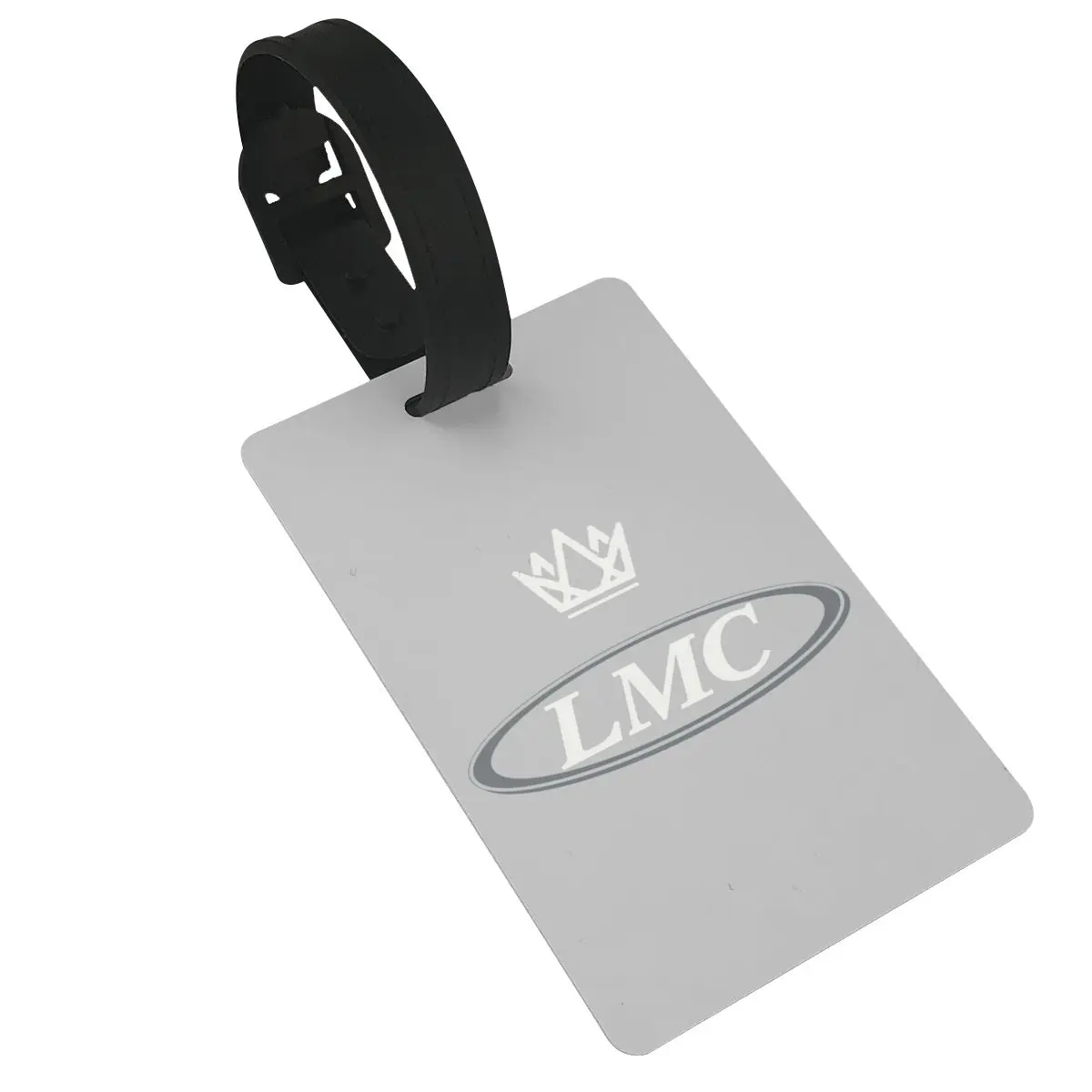 LMC กระเป๋าเดินทางแบบป้ายกระเป๋า PVC แบบพกพาป้ายชื่อที่วางป้าย