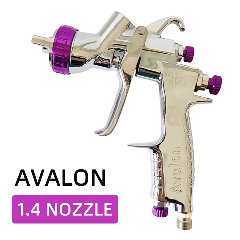 

Avalon WLS-400 Car Spray Gun 1.4 Nozzle High Atomization Paint Paint Spray Pneumatic Tool 600ml Gun Cup