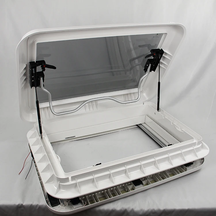 RV كوة RV التهوية ASA الإطار RV طبقة واحدة الاكريليك كوة مع مصباح ليد 400*450 مللي متر #2