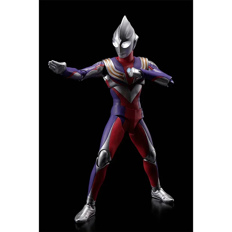 In Stock Bandai S.h.figuarts Ultraman Tiga Genuine Original Anime Figure Model Toys for Boys Action Figures Collection Doll Pvc